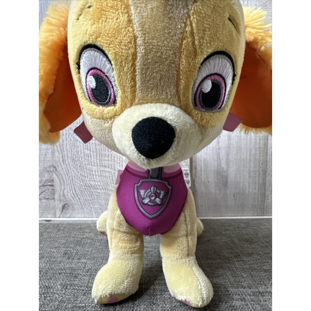 Paw Patrol Skye 11" Plush Hero Stuffed Animal Big Head Nickelodeon Puppy Dog - Picture 2 of 5
